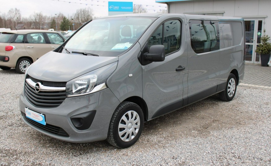 Opel Vivaro 120KM F-vat Gwarancja 6 miejsc SalonPL zdjęcie 