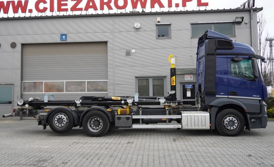 Mercedes Actros MP4 2545 / 6x2 / Euro6 / NOWY hak HYVA 20t zdjęcie 