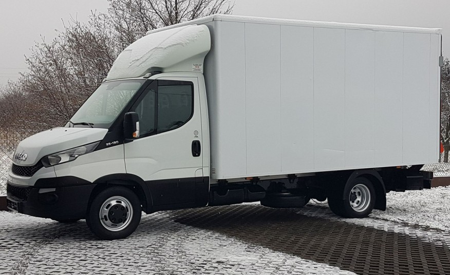 Iveco Daily 35C13 WINDA KONTENER 8EP BLIŹNIAKI 4.28x2.10x2.08 DMC 3500 KG zdjęcie 