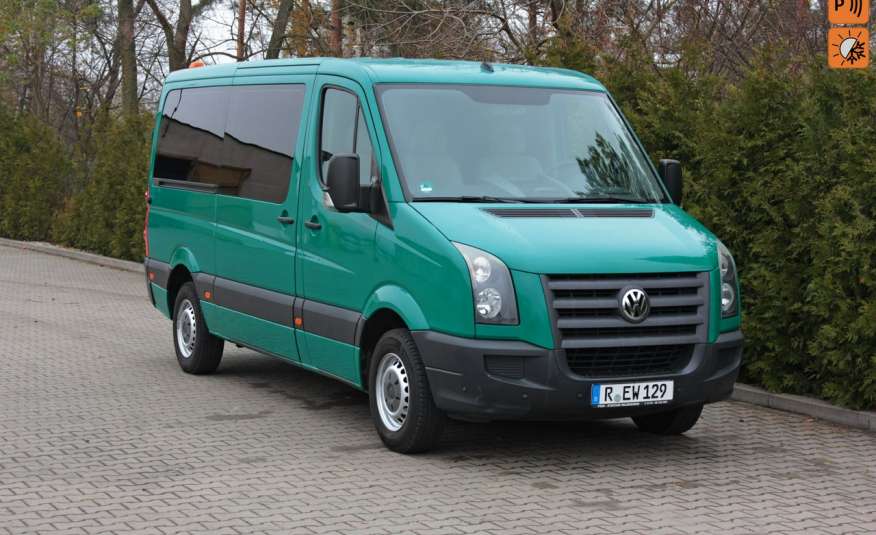 Volkswagen Crafter Crafter 9 osobowy +2x wózek inwalidzki + Rampa zdjęcie 