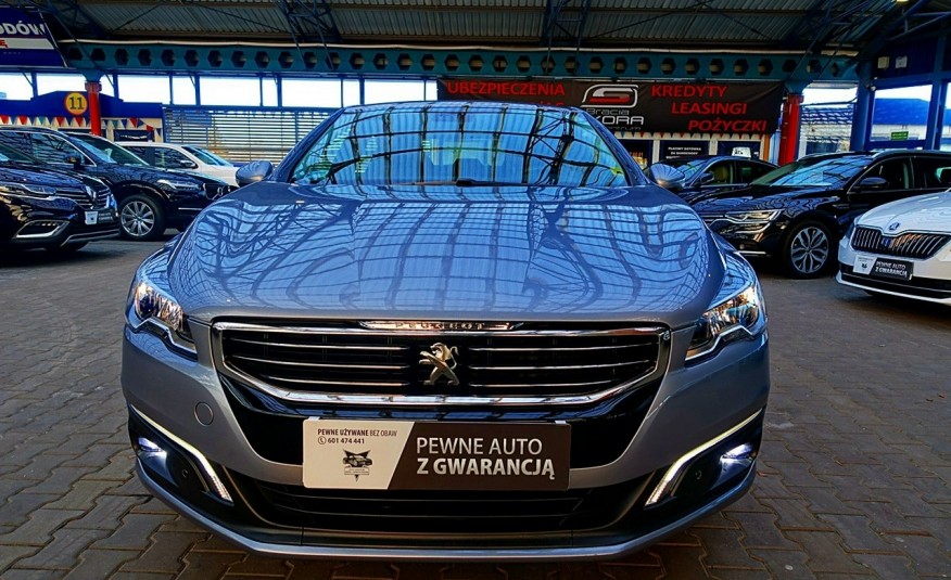 Peugeot 508 3 Lata Gwarancja I-wł Kraj Bezwypadkowy 2.0HDI 150KM FV23% 4x2 zdjęcie 