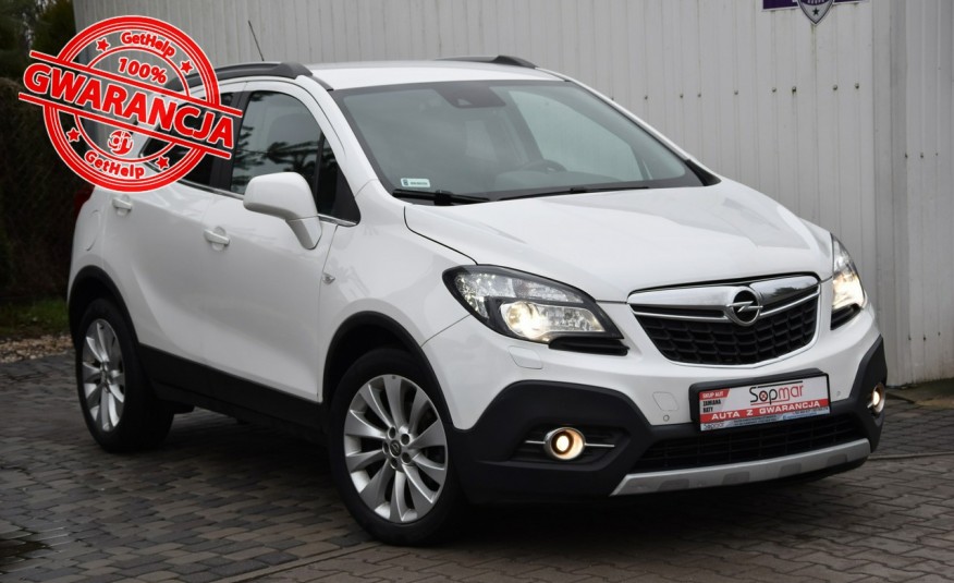 Opel Mokka 1.6CDTi 136KM 2016r. SALON Iwł. 4x4 Skóra BiX Kamera NAVI zdjęcie 