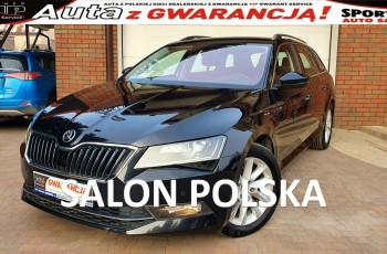 Skoda Superb Tylko 82 tys km.190 KM Bi-xenon, NAVI, LED, Salon PL, ASO, F.VAT23, leasing