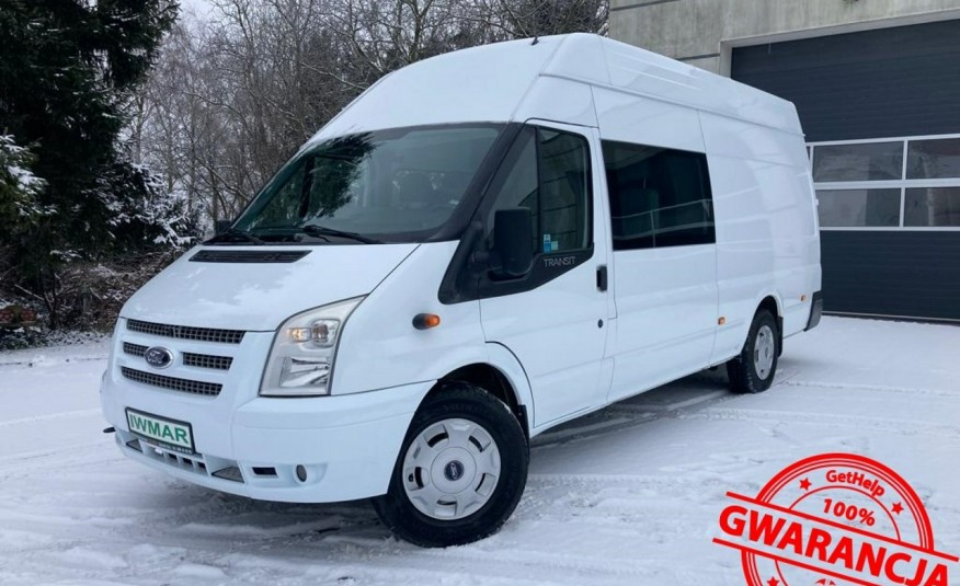 Ford Transit 2012r. 2.2 125KM L5H3 Brygadówka 6 osobowa 192tyś. km. Klimatyzacja zdjęcie 