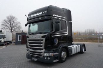 Scania R450 / EURO 6 / LOW DECK / RETARDER / TOPLINE /