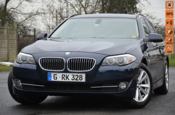 BMW 525 Opłacona 525D 218KM Serwis Skóra Navi Start/Stop El.klapa Pamięci