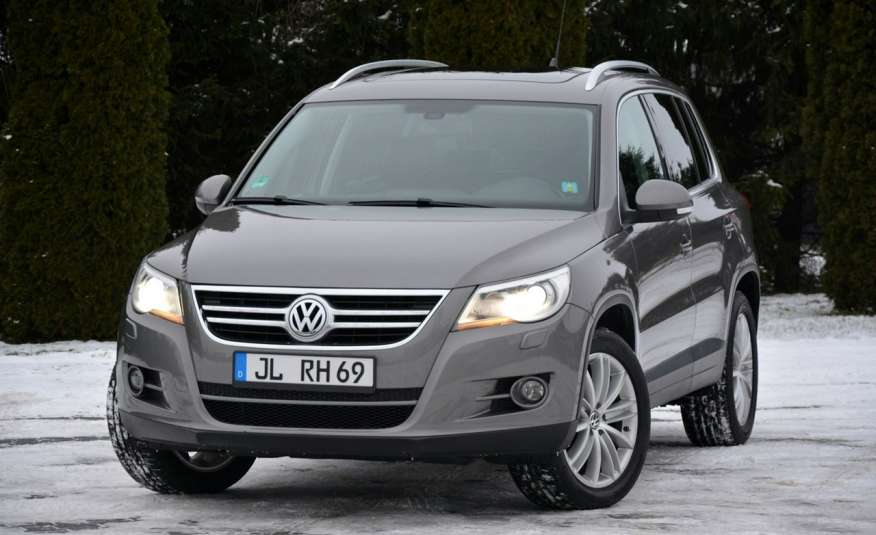 Volkswagen Tiguan 2.0T(170KM) 4X4 Skóry Panorama Xenon Alu 18"FULL zdjęcie 