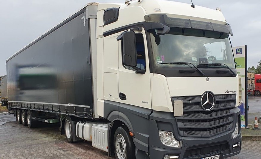 Mercedes ACTROS 1845 LOW DECK spalanie 25l/100 zdjęcie 1