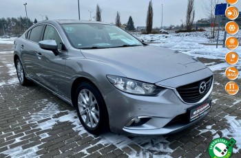 Mazda 6 2.0i Sky active navi ledy asystent pasa 1 wł full serwis 1 rok gwaranc