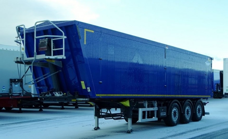 KEMPF WYWROTKA 45 M3 / MULDA ALUMINIOWA / WAGA: 6 000 KG / KLAPO-DRZWI / zdjęcie 