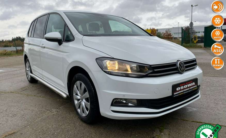 Volkswagen Touran 2.0tdi automat dsg 150KM śliczny bezwypadkowy serwis 1 rok gwarancji zdjęcie 