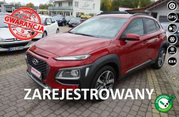 Hyundai Kona 1.6T AWD Automat Klimatronic Asystent pasa Infinity 6tys Mil