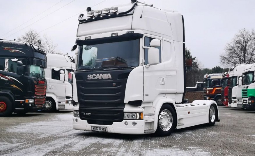 Scania R450 2017 pełna możliwa opcja limited tylko 125sztuk low deck mega perfekcyjny stan zdjęcie 