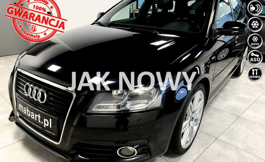 Audi A3 3x S line PLUS Navi Duża Reling DRL Alu Klimatr Skóry Z Niemiec zdjęcie 