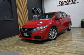 Honda Civic 1.8 I LED PIĘKNA kamera ZALEDWIE 76000km serwisowana bezwypadkowa 