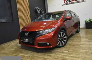 Honda Civic 1.8 LED PIĘKNA kamera KOMBI 96000km bezwypadkowa GWARANCJA 