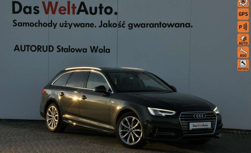 Audi A4 2.0TDI 190KM S-tronic S-line El.klapa Led Matrix Navi Gwarancja Dealer zdjęcie 