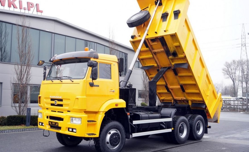 KAMAZ 6522 6x6 Wywrotka zdjęcie 