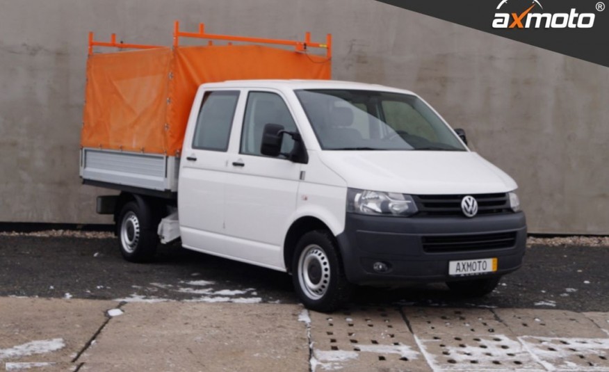 Volkswagen Transporter T5 / Plandeka / Klima / Brygadówka / Doka / zdjęcie 