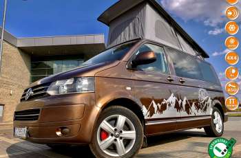 Volkswagen Multivan Camper 2.0tdi 140KM 4Motion navi kamera stolik 5xłóżko gwarancji