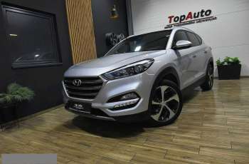 Hyundai Tucson automat LED bezwypadkowy gwarancja asystent pasa PERFEKCYJNY