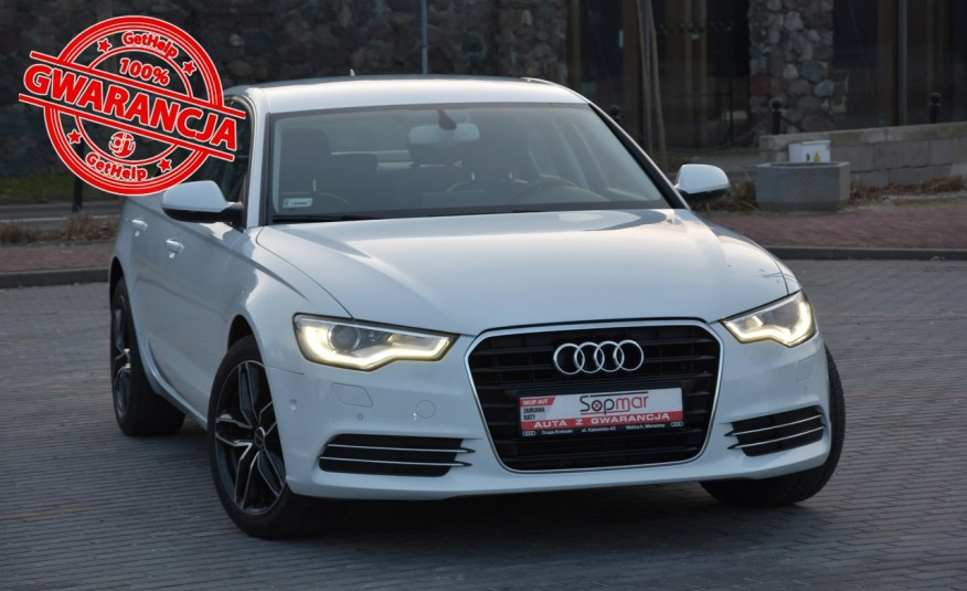 Audi A6 2.0TDi 177KM Manual 2014r. 4xKlima Navi LED BiXenon Skóra zdjęcie 