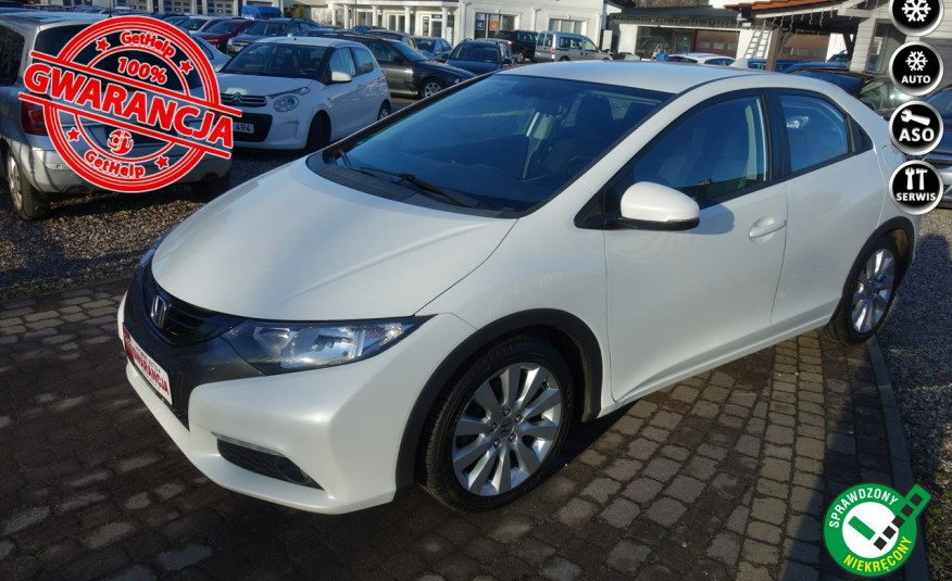 Honda Civic 1.8i-VTEC 141KM Klimatronic Książka Serwis Zamiana Kamera Led Perła zdjęcie 