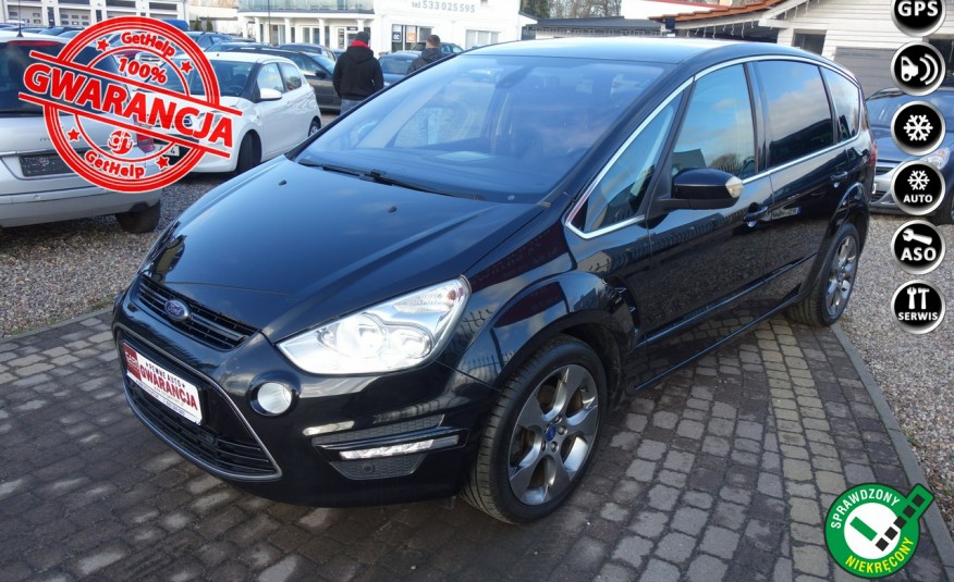 Ford S-Max 2.0TDCi 163KM NAVI Skóry Ledy Alu Książka Serwis Zamiana Gwarancja zdjęcie 