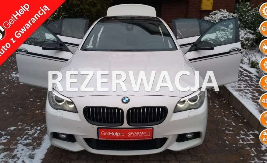 BMW 525 Rezerwacja 525d xDrive M-pakiet 218KM Skóry Bi-Xenon Kamera Navi zdjęcie 