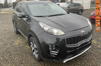 Kia Sportage 4WD, navi, klimatronic, uszkodzony