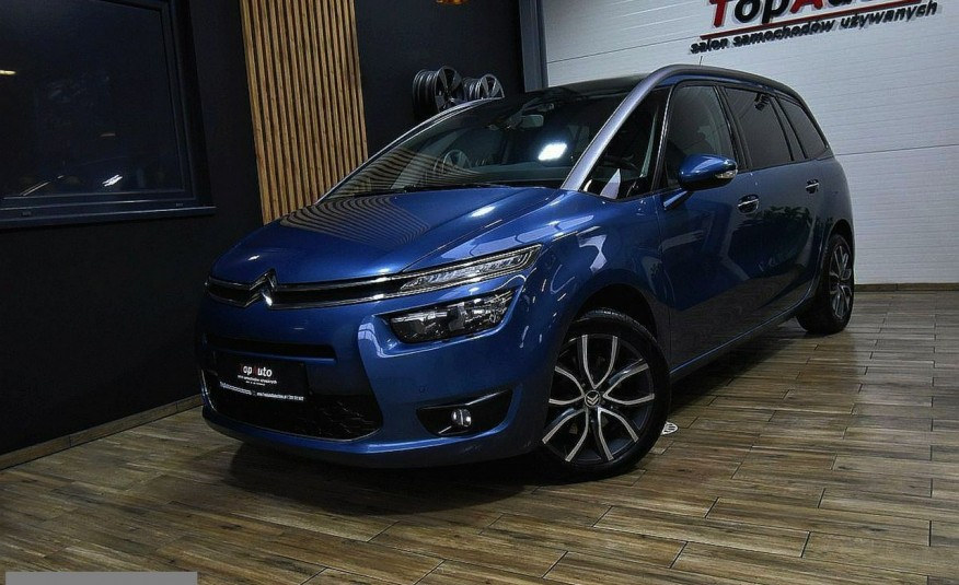 Citroen C4 Grand Picasso 7 os 2.0HDI led AUTOMAT navi PIĘKNY gwarancja bezwypadkowy FILM zdjęcie 