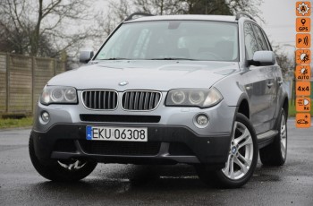 BMW X3 Zarejestrowane 3.0D 218KM Panorama Xenon Navi Pamięci
