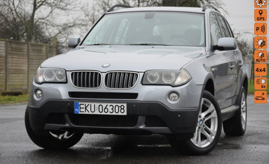 BMW X3 Zarejestrowane 3.0D 218KM Panorama Xenon Navi Pamięci zdjęcie 