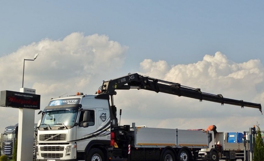 Volvo FM 400 / 6 X 2 / SKRZYNIOWY - 6 M + HDS HIAB 377 - 15 M / 5X WYSUW / PILOT / OŚ SKRĘTNA I PODNOSZONA / 6x2 zdjęcie 