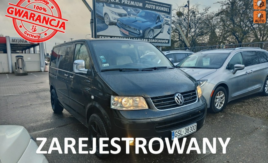 Volkswagen Multivan 2.5 TDI 174 KM, Skóra, Klima, Navi, Rolety, El. Drzwi Boczne, Alufelgi zdjęcie 