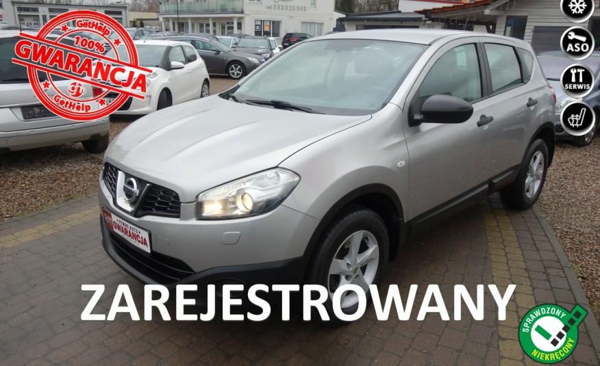 Nissan Qashqai 1.5dCi 110KM Klimatyzacja Książka Serwis Gwarancja Zamiana Alu zdjęcie 