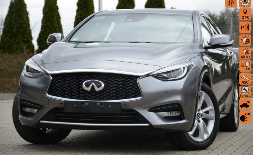 Infiniti Q30 Opłacone 1.6T Serwis Led Kamera Navi Skóra Pamięci Full zdjęcie 