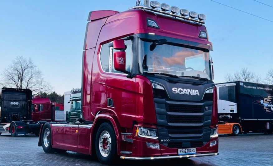 Scania R500 next gen idealny stan pełna opcja cała na poduszce alcoa zdjęcie 
