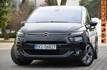 Citroen C4 Picasso Czarne Zarejestrowane 1.6HDI 120KM Kamera Navi Bliss Keyless go Alu
