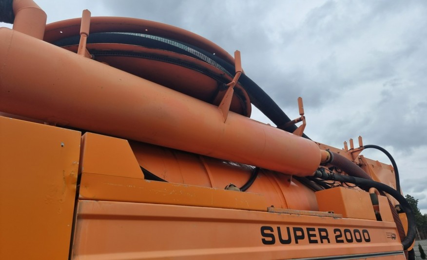 Mercedes Wiedemann SUPER 2000 6x2 WUKO RECYKLING do zbierania odpadów WUKO asenizacyjny separator beczka odpady czyszczenie kanalizacja zdjęcie 9