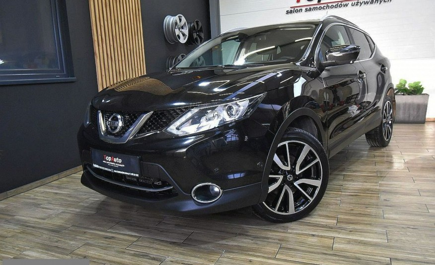 Nissan Qashqai 1.6dci navi KAMERA LED gwarancja PANORAMA BEZWYPADKOWY zdjęcie 