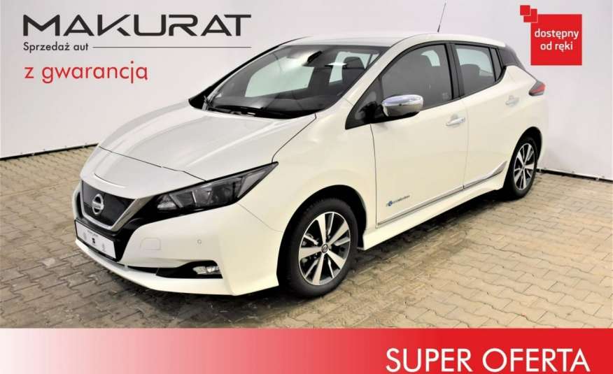 Nissan Leaf P.salon, P. Rej 2019, Vat23%, 40 Kwh, Nav, Asyst. Pasa, Odzysk energi 4x2 zdjęcie 