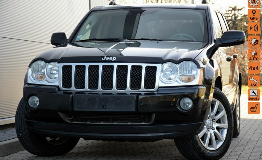 Jeep Grand Cherokee Overland 3.0CRD 218PS Serwis DVD Navi Skóra+alcantara Gwarancja zdjęcie 