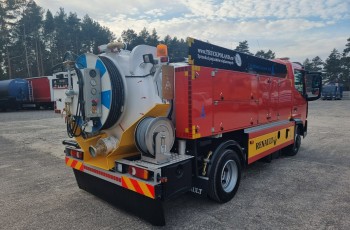 Renault GAMA D LARSEN CITYFLEX 204 COMBI WUKO DO CZYSZCZENIA KANAŁÓW WUKO asenizacyjny separator beczka odpady czyszczenie kanalizacja