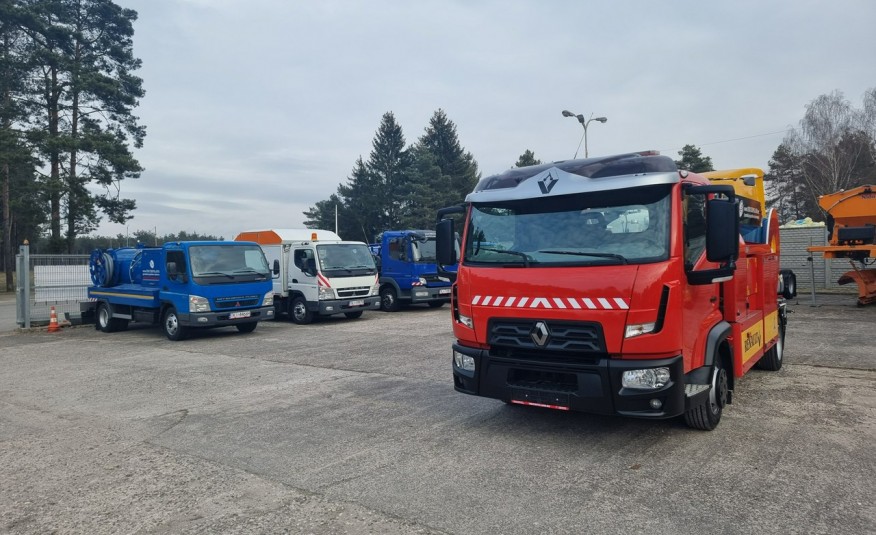 Renault GAMA D LARSEN CITYFLEX 204 COMBI WUKO DO CZYSZCZENIA KANAŁÓW WUKO asenizacyjny separator beczka odpady czyszczenie kanalizacja zdjęcie 4