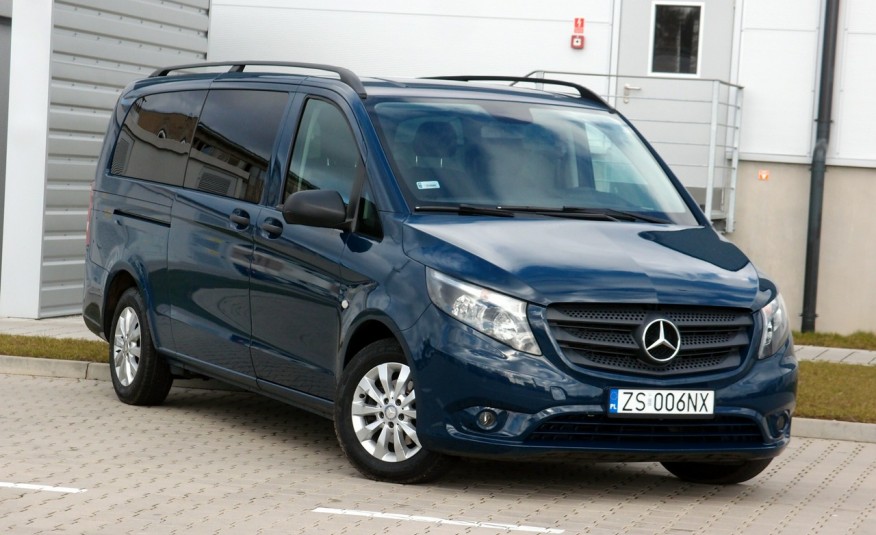 Mercedes Vito Automat / Long / Brygadówka / 5 osób / Navi / Kamera / ROK GWARANCJI zdjęcie 