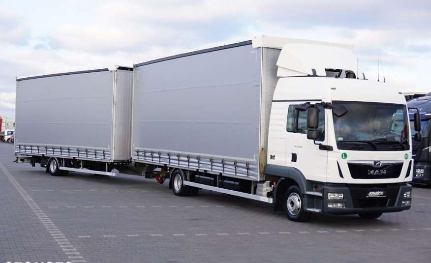 MAN TGL / 8.250 / ACC / E 6 / ZESTAW PRZEJAZDOWY 120 M3 / AUTOMAT zdjęcie 