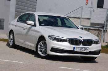 BMW 520 / Benzyna / Kolor biała perła / Tylko 11000km / FV 23% / ROK GWARANCJI