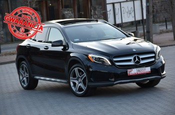 Mercedes GLA 250 2.0 211KM 2015r. 4Matic Panorama AMG pakiet Kamera NAVi Skóra