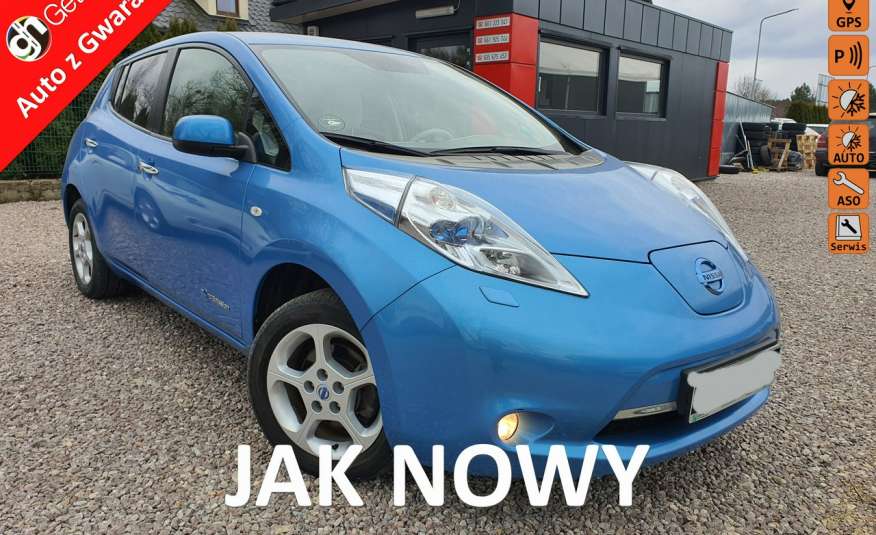 Nissan Leaf 109KM 24 kWh 40 tyś km Ledy Kamera Hand Free Super Stan zdjęcie 